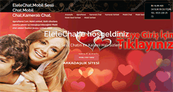 Desktop Screenshot of elelechat.com